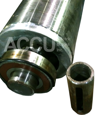 siemens broken shaft rotor