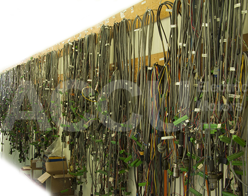Cables used for servo testing